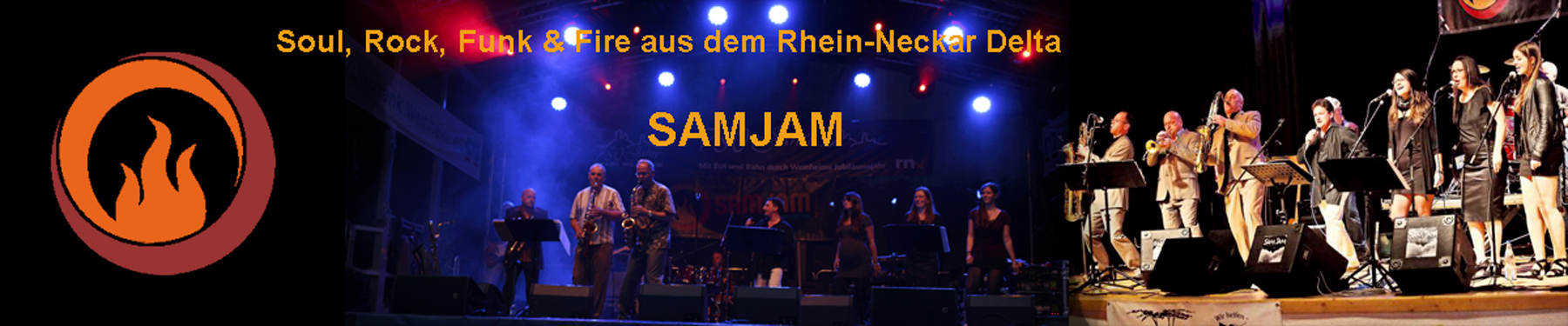 SAMJAM - Soul Rock Funk & Fire